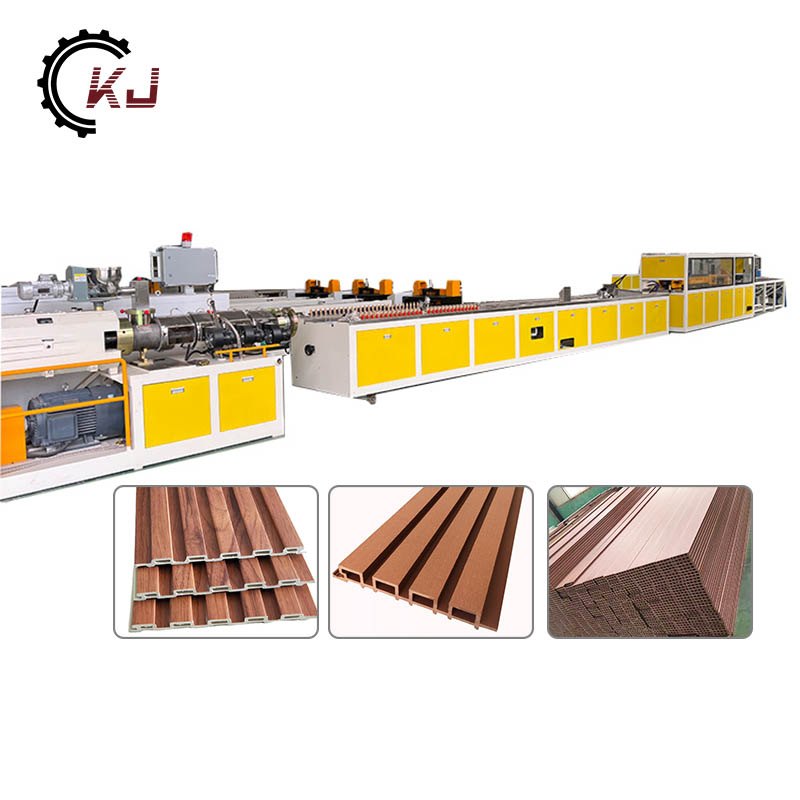 Træ Plast Komposit Decking Machine